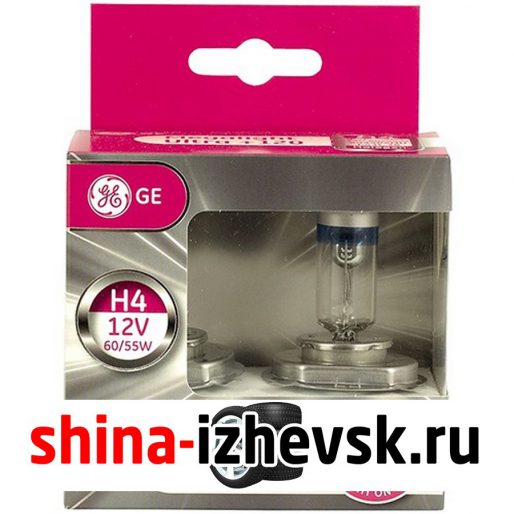 Лампа галогеновая General Electric — H4-60/55 Вт-3000К, 2 шт. в Ижевске